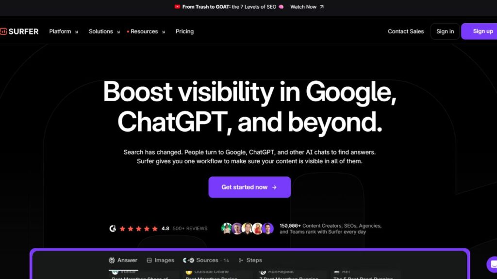 Surfer SEO Integration