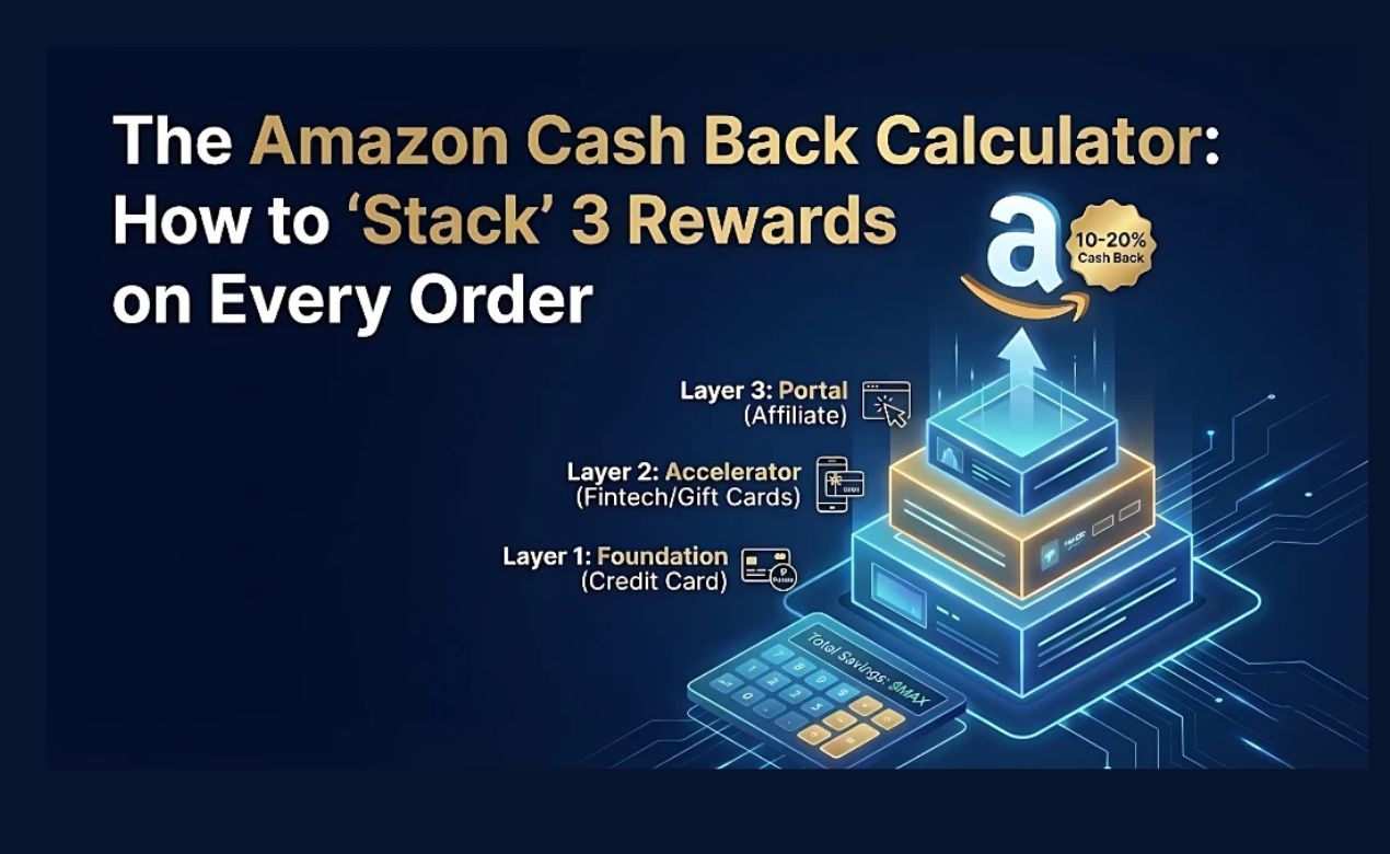 The Amazon Cash Back Calculator How to Stack 3 Rewards on Every