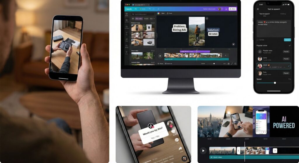 Visual Construction in Canva