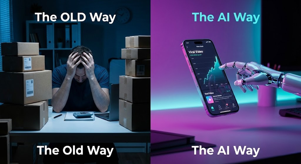old way of e-commerce versus ai wau of e-commerce